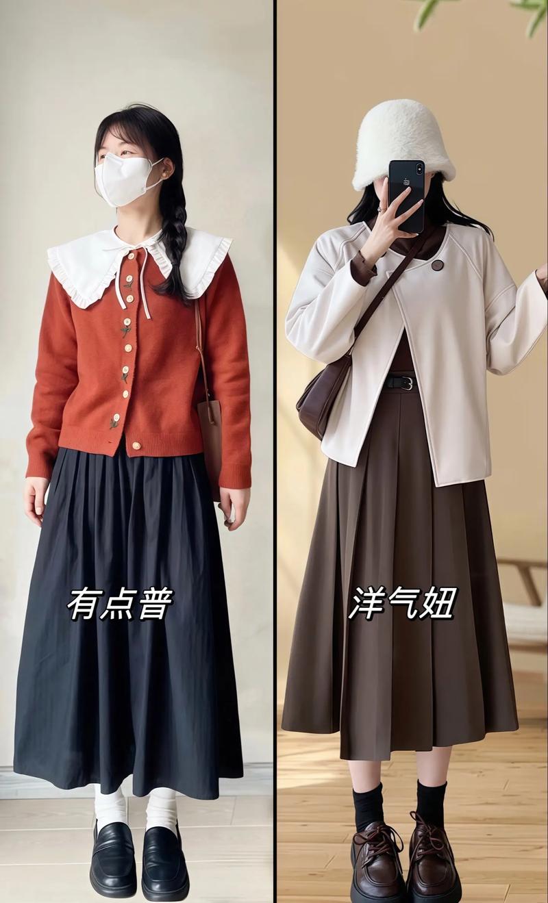 40+小个子胖女生怎么穿搭_小个子女生冬天保暖显瘦穿搭技巧
